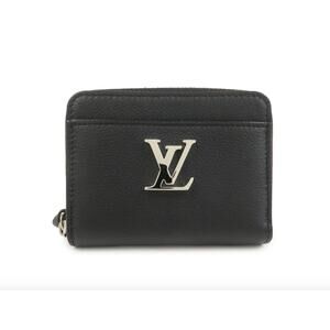 Louis Vuitton Lock Me Calf Leather Coin Case Coin Purse